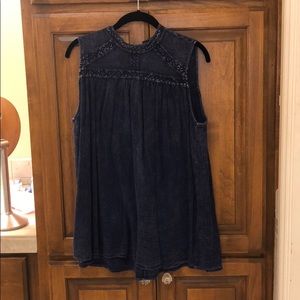 Navy Tunic/Shirt from Anthropologie